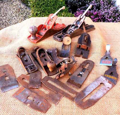 Vintage wood working plane - wood,