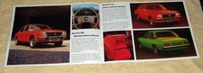 Opel Ascona B 8 page brochure