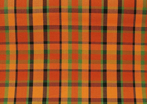 Fabric westfalia orange - westfalia, &
