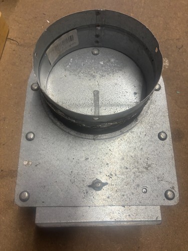 Blast gate for dust - , extraction