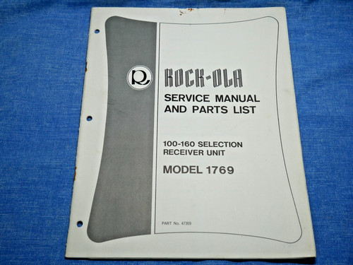 Vintage rock ola service - vintage,