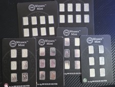 The Wessex Mint 40x 1g Silver