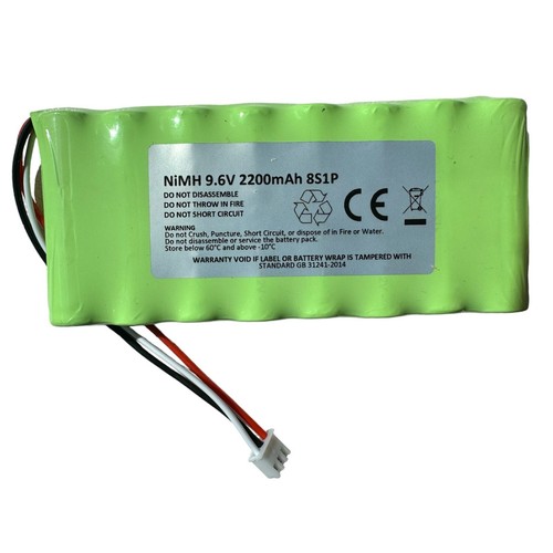 Upgraded battery for - 9.6v,