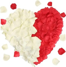 Silk rose petals - silk, table