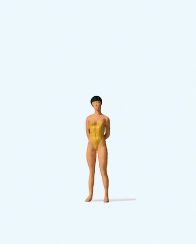 Female bather standing - female, ho/oo
