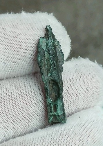 Medieval bronze arrow - bronze, arrow-head