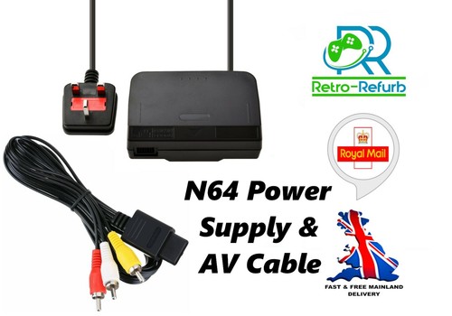 Power supply av - +,