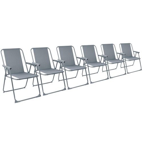 Folding metal beach chairs - metal,