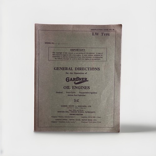 Gardner type engines - type,
