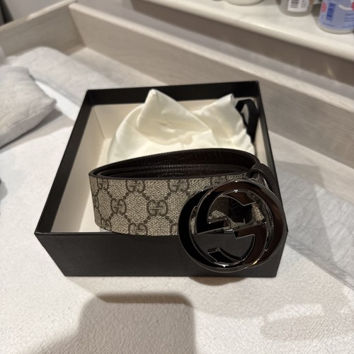 Auth gucci dark brown plus - dark,