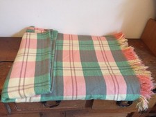 Vintage Welsh Wool Tartan