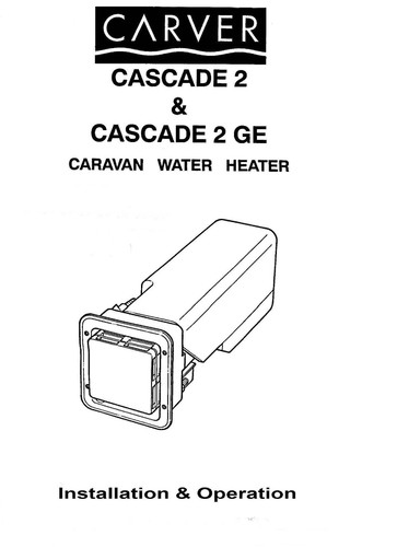 Carver cascade install - cascade, &