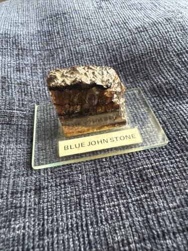 Blue john specimen stone - john,