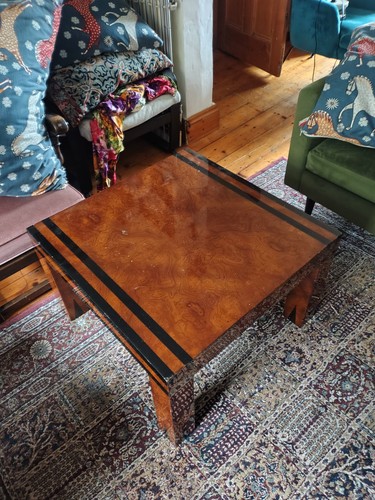 Antique inlay ebony and - ebony,