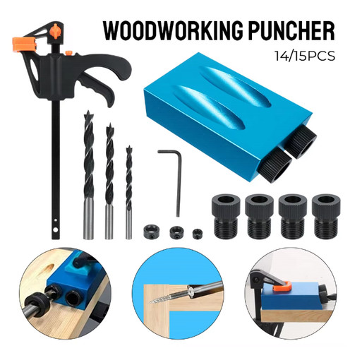 15pcs pocket hole - pocket, kit