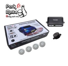 Park Mate PM100 Metallic White Rear Parking Sensors Kit Fits Fiat