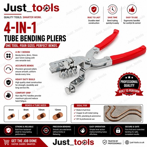 Tube bending pliers - tube,