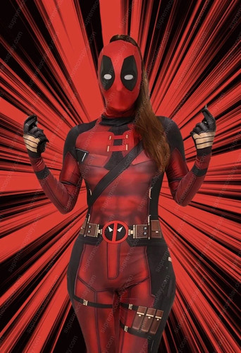 Lady deadpool costume - lady,