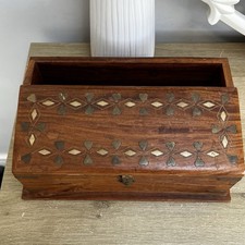 Vintage Wooden Letter Rack And