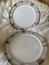 2 Denby Truffle 8”/ 20cm Plates Vintage Plates Lightly  Used (29)