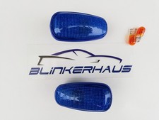 Blue Side Indicators Opel Astra G OPC Line Caravan Coupe Convertible 16V Turbo Zafira