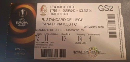 Ticket standard liege - ticket, el