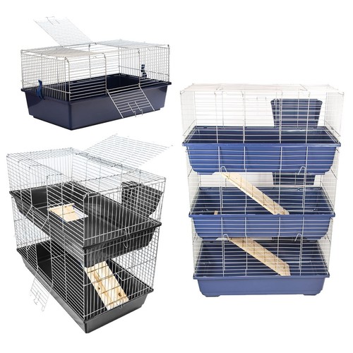 Indoor rabbit pet - rabbit, cage