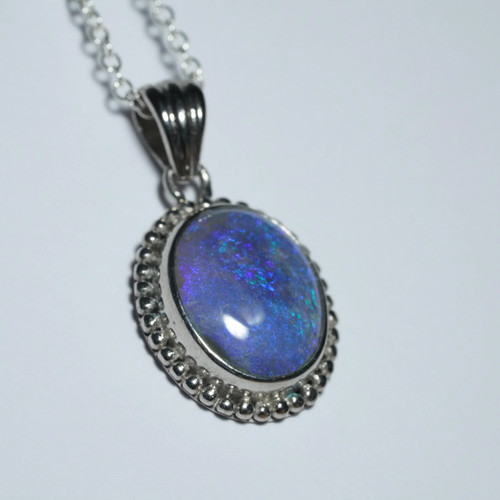 Australian opal pendant - australian,