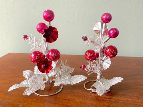 Two mid century foil - mid, and