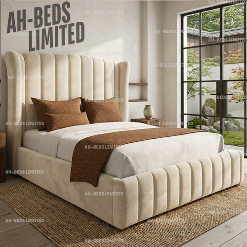Ottoman bed frame winged - frame,