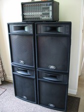 Peavey & Behringer P/A  250W