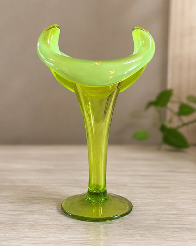 Antique c1900 green - antique, opalescent