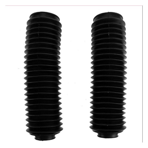 Motorcycle front fork gaiters - front,