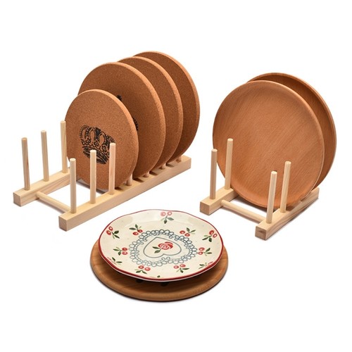 Wooden kitchen storage rack - wooden,
