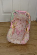 LISSI Dolls Car Carry Seat