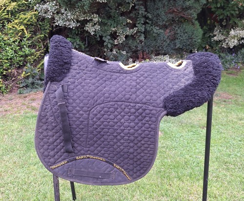 Bartl black half lined - half,