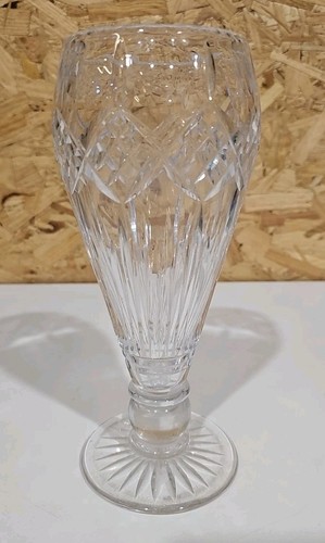 Vintage cut glass pedestal - vintage,