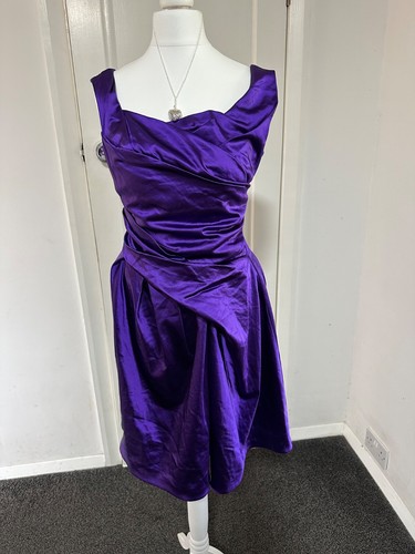 Coast purple satin look - satin,