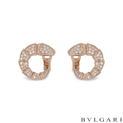 Bvlgari rose gold diamond - gold,