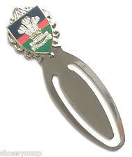 The Royal Welsh Military Armed Forces Bookmark & Organza Gift Bag (M093)