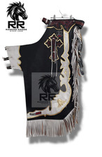 Rodeo Leather Bull Riding Chaps | Western Cowboy Rodeo Gear – Custom Design