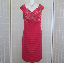 Linea Dress Size 22 Pink Lace