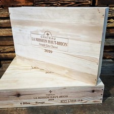 SHALLOW HALF SIZE  WOODEN WINE
