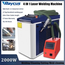 Raycus 2000W Laser Welder 4IN1 Metal Cutting Weld Seam Clean Machines Laser Rust