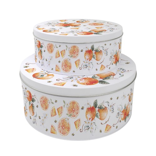 Set tangerines cake tins - cake,