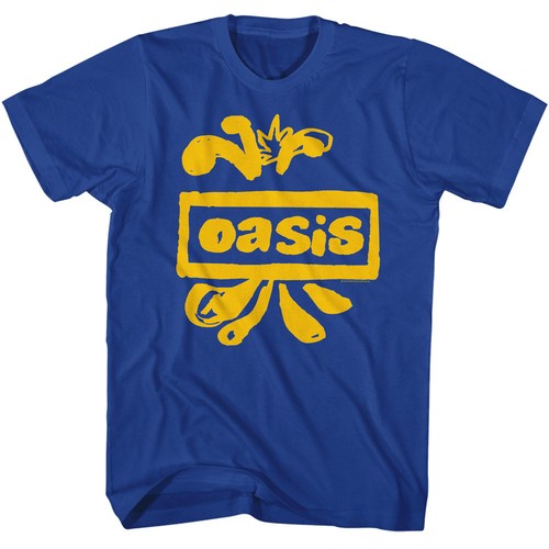 Oasis yellow splatter logo - splatter,