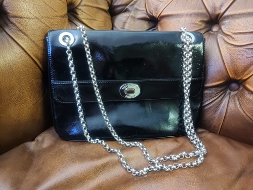 Lulu guinness black - lulu, patent