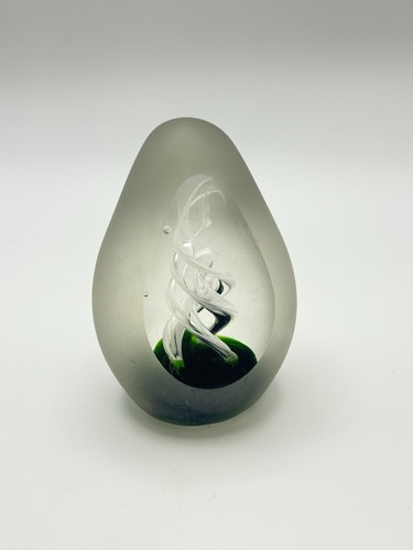 Frosted egg shaped - frosted,