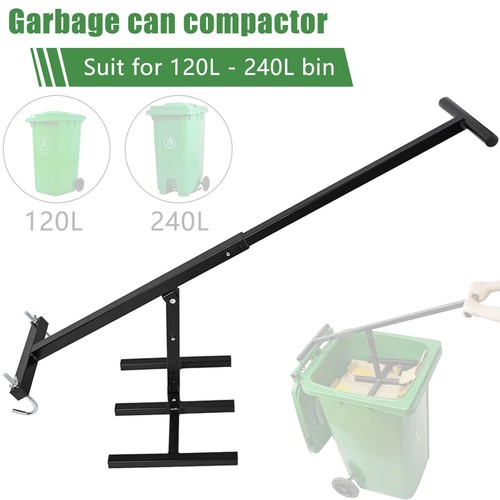 Manual trash can - can, compactor