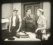 16mm Film TV Show: Honeymooners, Deciding Vote, E11, 1955, B&W